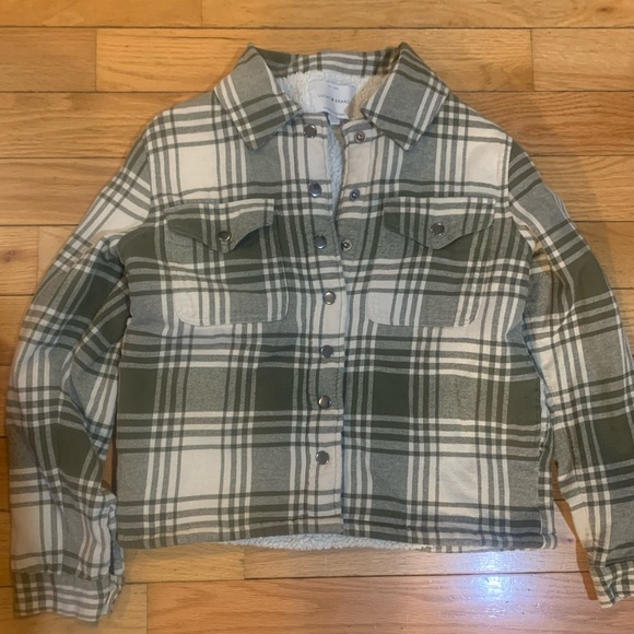 Lucky Brand Flannel Jacket - Picture 1 of 4